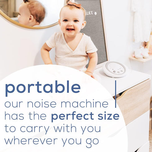 WN50 Beurer White Noise Machine, Sound Asleep for Home, Office, Baby Non-Looping Soothing for Relaxation & Portable
