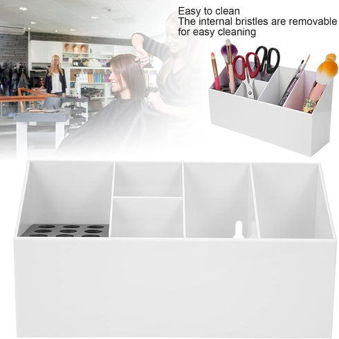 Scissors Organizer - Hairdressing Tool Storage Box with Multifunctional Design for Hair Clips, Combs, Daily Hair Care