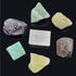 SeeuFun 7Pcs Energy Crystals for Money and Success Manifestation Raw Crystals Set of
