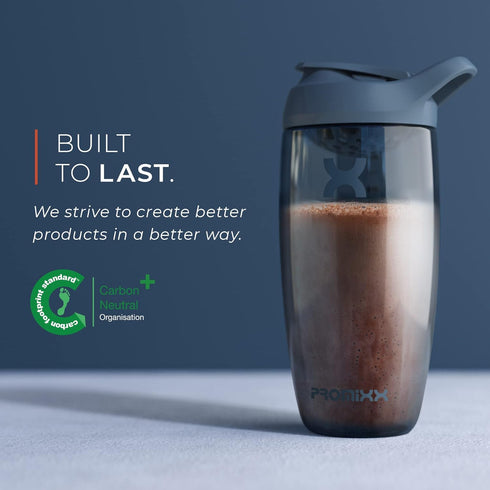 Promixx PURSUIT Protein Shaker Bottle - Premium Sports Blender for Protein Mixes, Easy Clean, Durable Cup