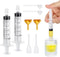 Segbeauty Perfume Refill Pump Tools, 8pcs Kit with 2 Metal Funnel, 2 Clear Pump, 5ml Syringe