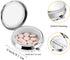 WY LIGHTING LEVEL 2Pcs Pill Box Small Pill Case for Purse or Pocket, Portable Cute Pill Container Metal Pill Box