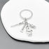 PHAETON 20PCS Toothbrush Toothpaste Keychain - Tooth Shape Keyring for Dentist, Dental Hygienist, and Student Gifts