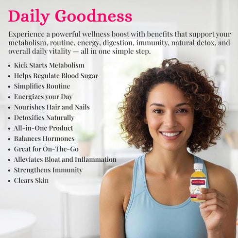 RESET Immunity 2oz (12-Pack) MORNING Daily Wellness Shot, Apple Cider Vinegar Drink with Lemon, Ginger, Turmeric