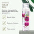 Herbishh Essential Care Flower Hair Oil, Organic Formula for Dry Damaged Hair, Premium Quality, Lasting Fragrance