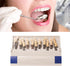 29 Colors Teeth Whitening Shade Chart, Individually Removable Tooth Bleaching Comparison