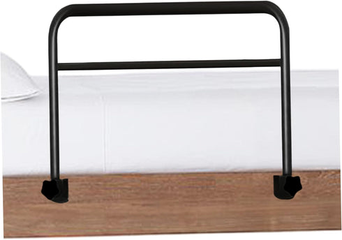 UWEOTYYY Bed Rails for Elderly Adults, Adjustable Metal Adult Bed Guard, Drill-Free Clip-On Safety Rails for Student