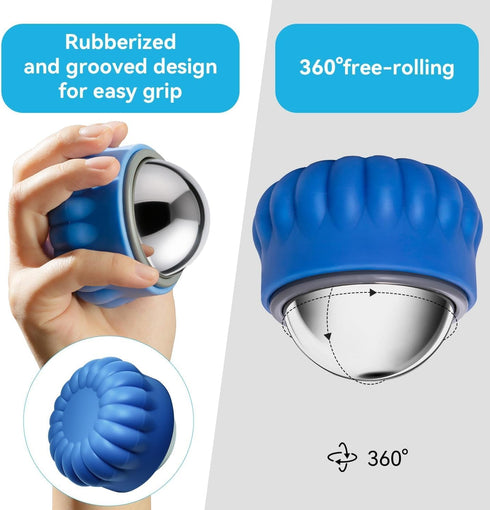 iECO Cold Massage Roller - Therapeutic Ice Roller for Deep Tissue Relief