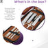 Skull Shaver 8-Piece Manicure Set for Men - Stainless Steel Nail Kit & Grooming Tools