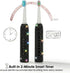 Veseek 6 Toothbrush-5 Charge,2Min Timer,IPX7 Diamond Sonic Electric Toothbrush Bling Rechargeable Toothbrushes