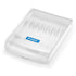 Storage Case for Waterpik Replacement Tips, No Tips Included, White