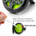 2PCS Tree of Life Car Diffuser Aromatherapy Essential Oil Black Stainless Steel Locket with 12 Felt Pads