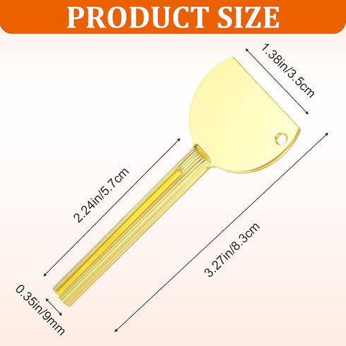 ValueBargain 3Pcs Toothpaste Tube Squeezer, Stainless Steel Metal Tube Key Squeezer Presser Ideal for Toothpastes
