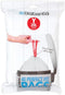 Brabantia IdealFit Bin Liners (Size Y/20 Litre) Ideal Quality Thick Plastic Trash