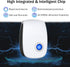 Ultrasonic Pest Control Repeller 6 Packs Electronic Plug in Indoor Sonic Repellent Pest Control for Cockroach Bugs Roaches Insects Mice Spiders Mosquitoes