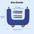 Jionhenn Patient Turning Device for Elderly, U-Shaped Positioning Bed Pads with Handles, Waterproof Reusable Transfer