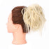 Lativ Messy Hair Bun Scrunchies Extension with Elastic Rubber Band for Women Girls (Messy Bun, Blonde)