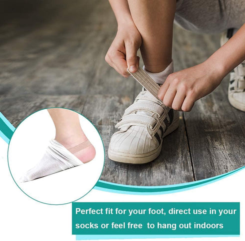 Tailor Bunion Corrector, Soft Silicone Gel Bunion Pads for Pinky Relief, Toe Straightener, Little Toe Separator (L)