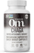 OM MUSHROOM SUPERFOOD Chaga Mushroom Capsules Supplement - Antioxidants & Immune Support, 90 Count
