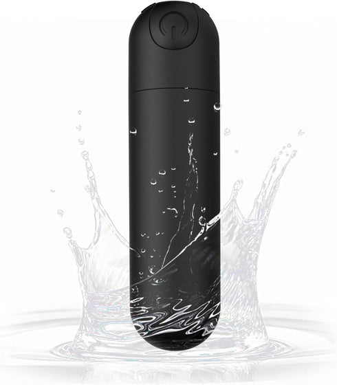 GXBOGR Handheld Electric Back Massager -10 Modes Mini Waterproof&Rechargeable Handheld Deep Tissue Neck(Black)