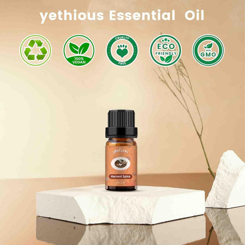 yethious Harvest Spice Fragrance Oil - Scented Oils for Diffusers, Soap, Candle Making, 10ML