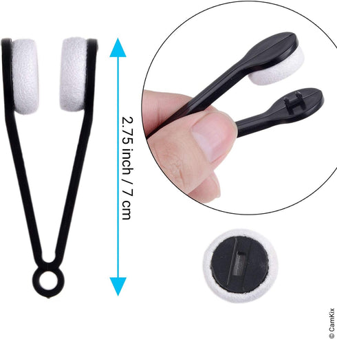 Eyeglasses/Sunglasses Cleaning Kit - Lens Cleaning Tool with Spray Bottle, Spare Pads & Microfiber Cloths for
