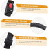 PERSELOSO Car Grab Handle Grips Safety Bed Assist Strap for Seniors Elderly and Handicapped Multi-Purpose Car and Bed