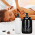Pissente 110240V Essential Oil Heater, LED Display Temperature Adjust Single Massage Oil Bottle Warmer Portable Single