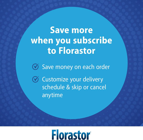 Florastor Probiotics - 30 Capsules for Digestive & Immune Health, Strain Saccharomyces Boulardii, for Women & Men