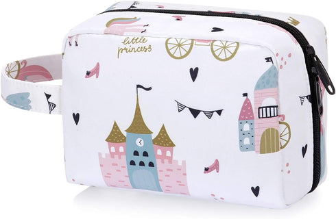 HUA ANGEL Travel Makeup Bag, Large Capacity Cosmetic Bag for Women, Waterproof Toiletry Organizer