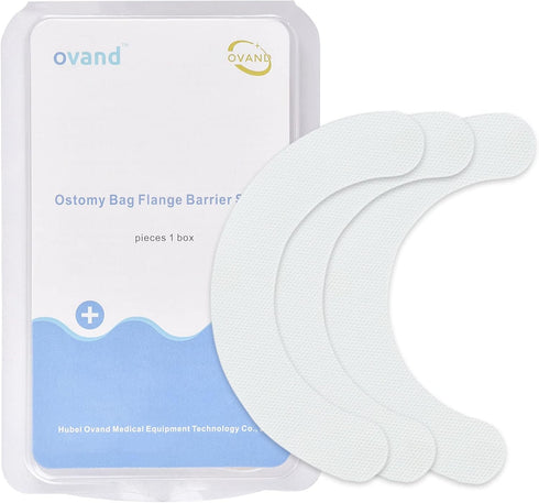 ovand Ostomy Barrier Strips - Ostomy Barrier Tape,Ostomy Supplies,Medical Grade Adhesive Barrier Strips