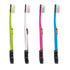 SmileGoods Y333 Rock'n Smile Guitar Youth Toothbrush, 33 Tuft, Soft Bristle, Assorted Colors, Bulk Pack of 72