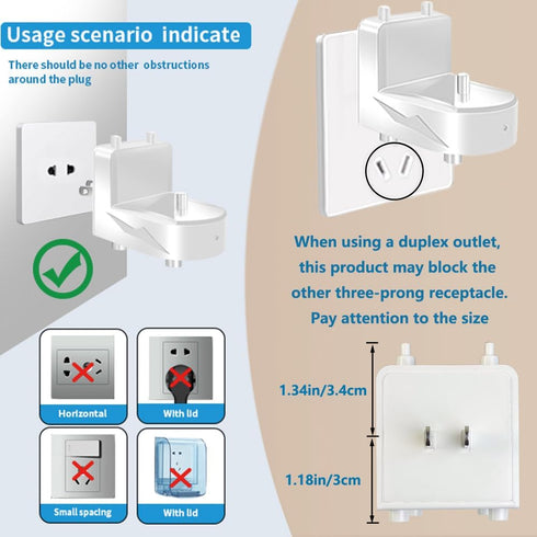 KOPBTBOY HX6100/ HX3000/ HX6000/ HX8000/ HX9000 Wall Charger for Philips Sonicare Electric Toothbrush, Wireless