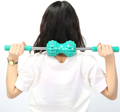 ZJchao Muscle Roller Massage Stick, Multifunctional Magnet Massage Roller Reduce Muscle Soreness Tightness Leg Cramps