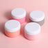 Travel Containers for Toiletries, Silicone Cream Jars BPA Free, TSA Approved 2oz Leak-proof Essentials with Lid for