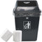 18 Gallon Large Clear Garbage Trash Bags, 70 Counts, Yard Waste Bags
