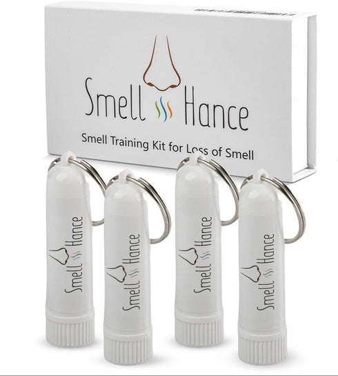 SmellHance Smell Training Kit for Loss of Smell- 4 Pack Aromatherapy-Inhaler Set-Anosmia