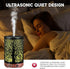 Set, 7 6 Pack Oil Diffuser with Essential Oils Aromatherapy Diffuser with Color Lights and Auto Shut-Off, Cool Mist