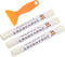 Wax Filler Stick, 3pcs Wooden Repair Wax Fill Sticks with Spatula for Furniture Touch Up Kit