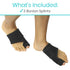 Vive Bunion Brace (Pair) - Big Toe Corrector Straightener with Splint - Hallux Valgus Pad, Joint Pain Relief, Alignment