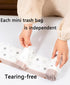 YIHUANYIFA 60pcs 4 60pcs) Gallon Trash Bags Drawstring Tear-Free Thick Garbage Bags for Bathroom Office Home Bedroom