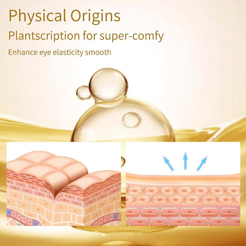 Under Eye Patches, 40 Pairs for Dark Circles, Puffy Eyes, Wrinkles, with 24K Gold, Hyaluronic Acid & Rose