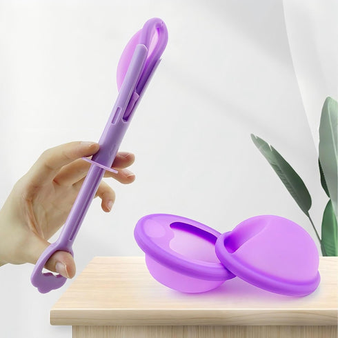 Menstrual Cup Applicator - Inserts Like A Tampon - Every Woman Can Now Use Period Cups - Perfect for Long Nails