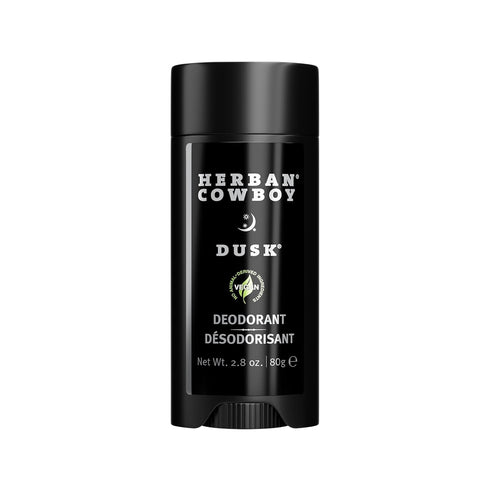 Herban Cowboy Men’s Deodorant, Dusk, 2.8 Ounce - Vegan and Cruelty-Free