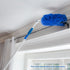 Unger Connect and Clean Microfiber Duster with Pivoting Handle, Compatible with Telescopic Poles for Cleaning