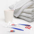 Travel Toothbrushes Kit, 50Pcs Disposable Toothbrush Set with Toothpaste for Nursing Home & Hotel (Individually Wrapped)