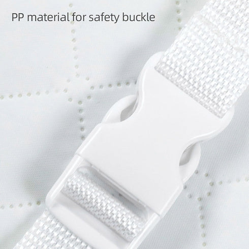 Montesy Water Resistant Baby Diaper Changer Mat Wipeable PU Leather Changing Pad with Strap for Easy