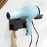 NAJIESUN Hair Dryer Holder Wall Mount, Stainless Steel Blow Dryer Holder for Bathroom,