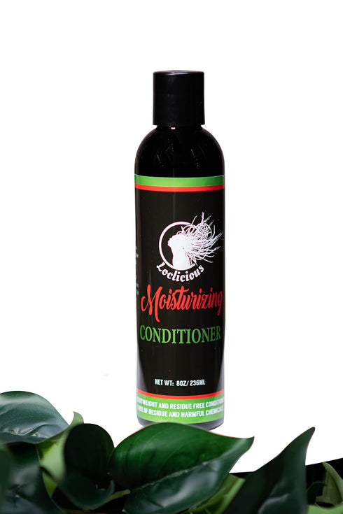 Moisturizing Loc Conditioner 8oz, Rinse Out or Leave-In for All Types of Locs, Braids, and Natural Hair