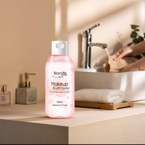 Norate Makeup Brush Cleaner, Deep Clean Brush Shampoo for Makeup Brushes, Beauty Sponge - 5.3 FL.OZ